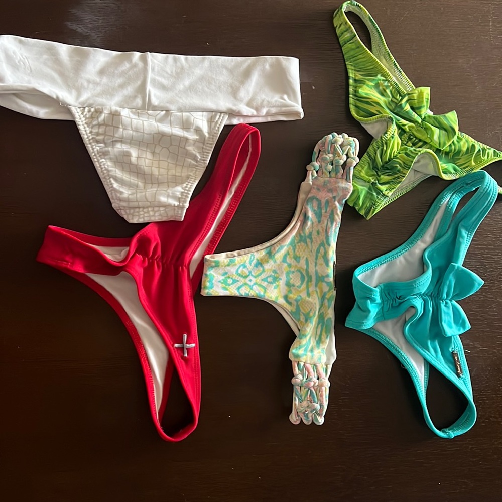 San Lorenzo and Coulbourne+ bikinis